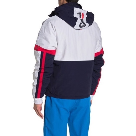 NWT Men’s Fila USA Riker Puffer Jacket Logo - Picture 3 of 8
